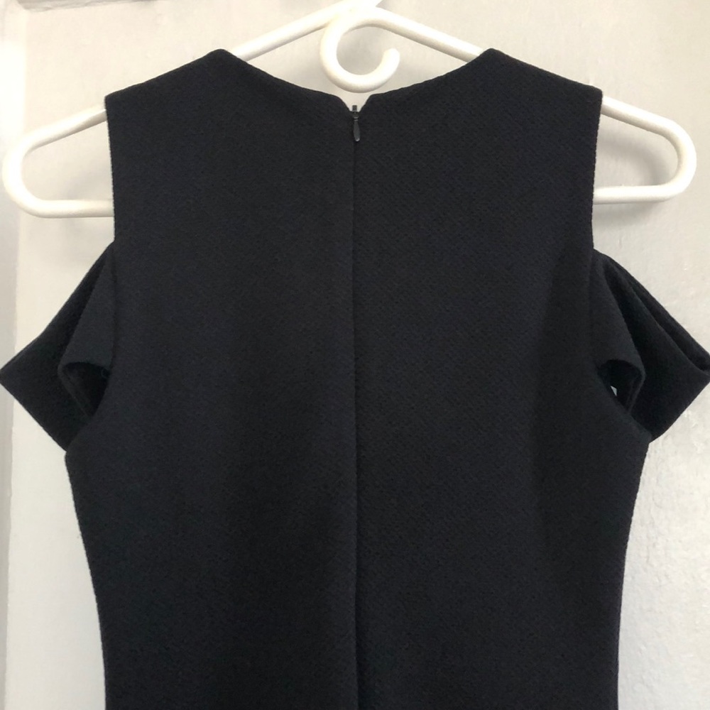 Guess Cold Shoulder Black Dress  size S - Picture 5 of 6